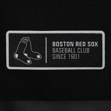 Men's Levelwear Black Boston Red Sox Sector Raglan Polo