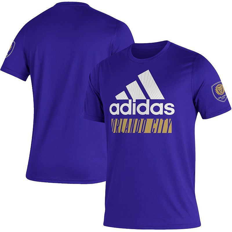 Mens adidas Purple Orlando City SC Creator Vintage T-Shirt, Size: Large