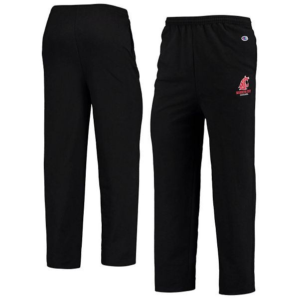 Men's Champion Black Washington State Cougars Powerblend Pants