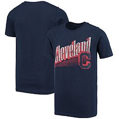 Mlb Cleveland Guardians Boys' White Pinstripe Pullover Jersey - Xs