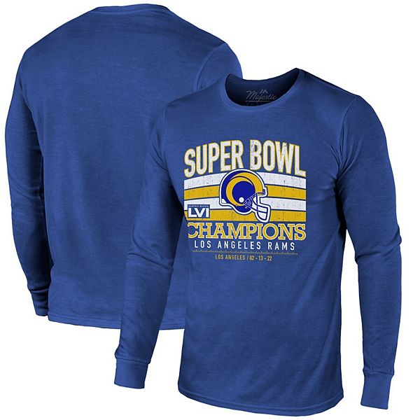 LOS ANGELES RAMS SUPER BOWL LVI CHAMPS MEN'S SCHEDULE T-SHIRT – JR'S SPORTS