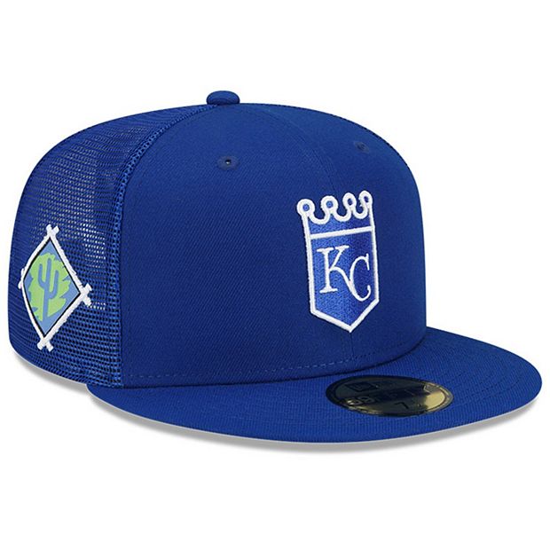 New Era Men's Kansas City Royals 59Fifty Game Royal Authentic Hat