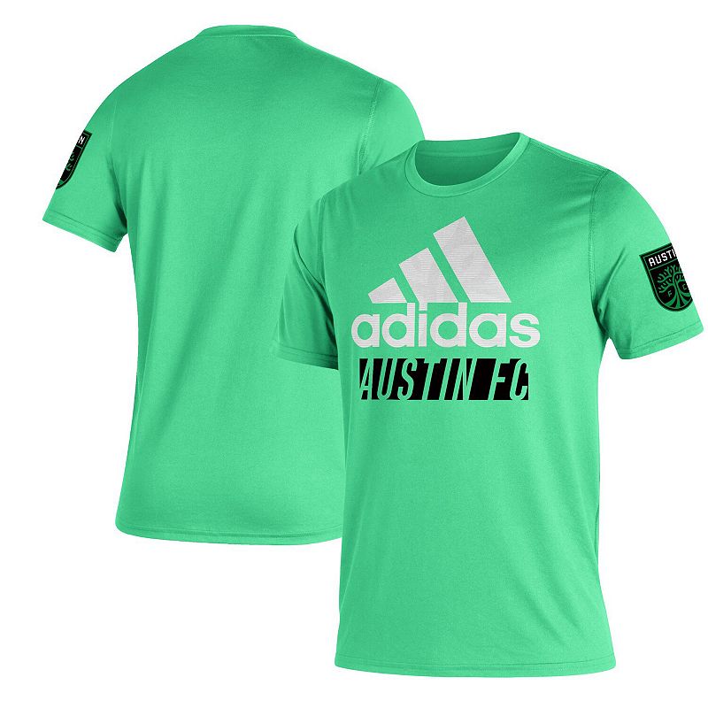 Mens adidas Green Austin FC Team Creator Vintage T-Shirt, Size: XL