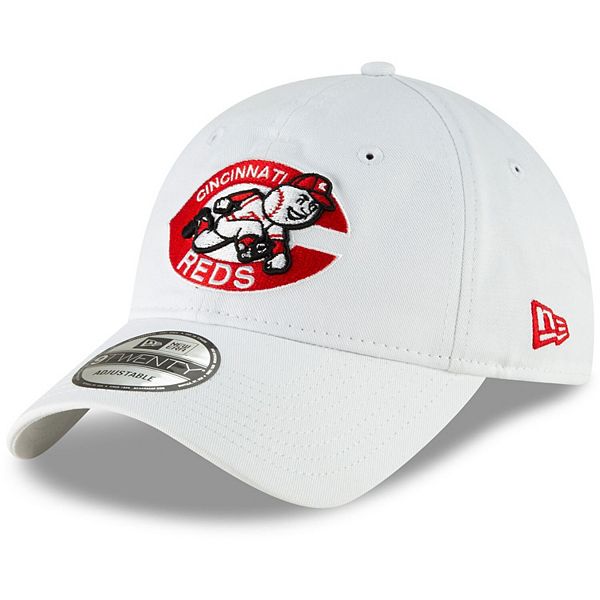 New Era Cincinnati Reds Core Classic 9TWENTY Adjustable Hat - Grey
