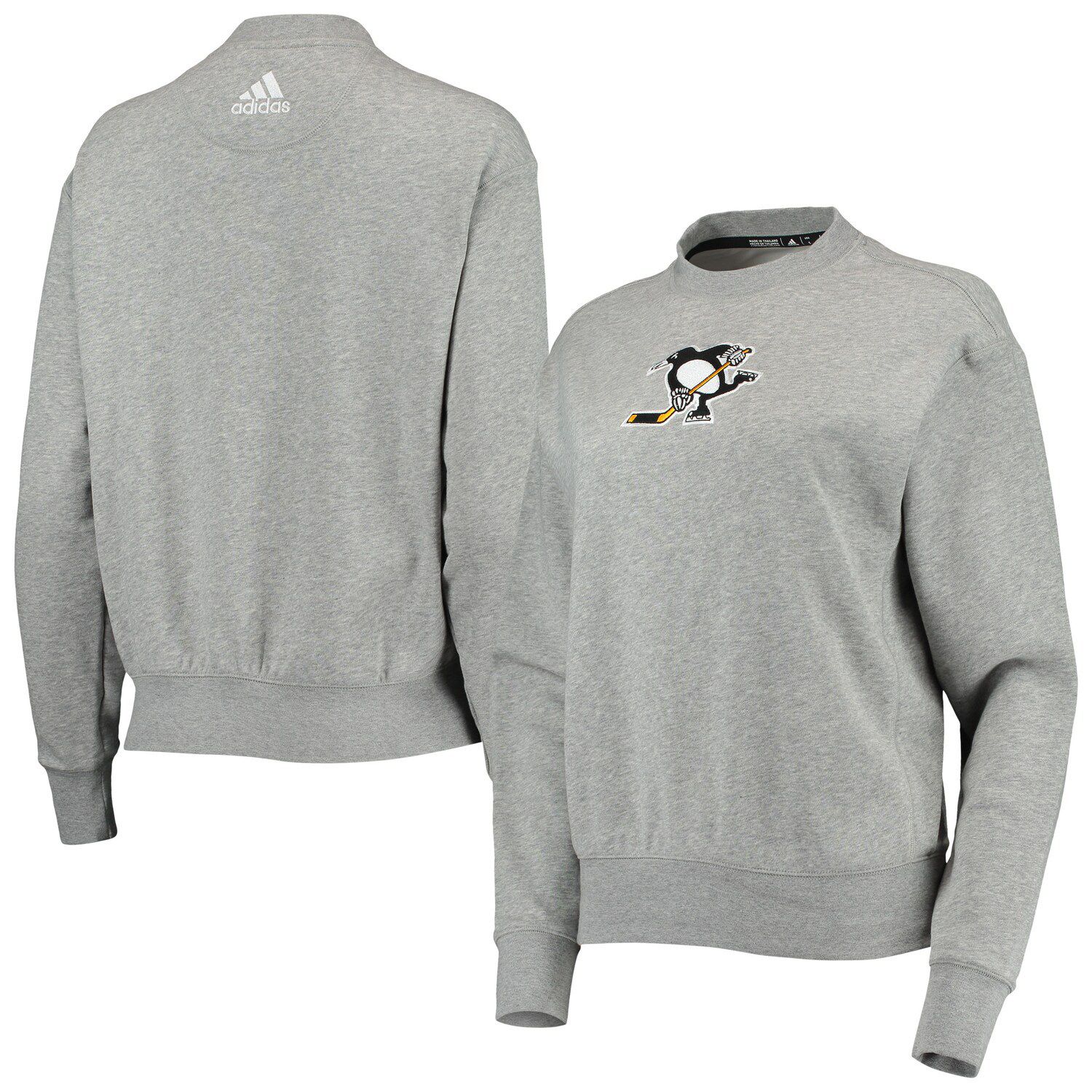 Women's G-III 4Her by Carl Banks White Pittsburgh Penguins Hockey Love Fleece Pullover Hoodie Size: Small