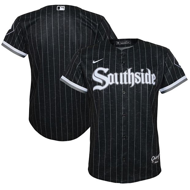 Men's Chicago White Sox - Custom Black SouthSide Jersey