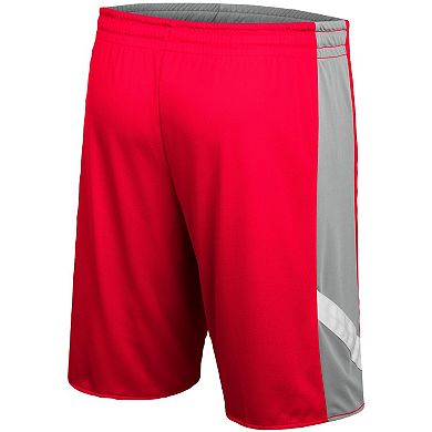 Men's Colosseum Scarlet/Gray Ohio State Buckeyes Big & Tall Team ...