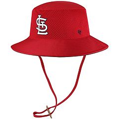 Accessories, St Louis Cardinals Bucket Hat W Drawstring Navywhite