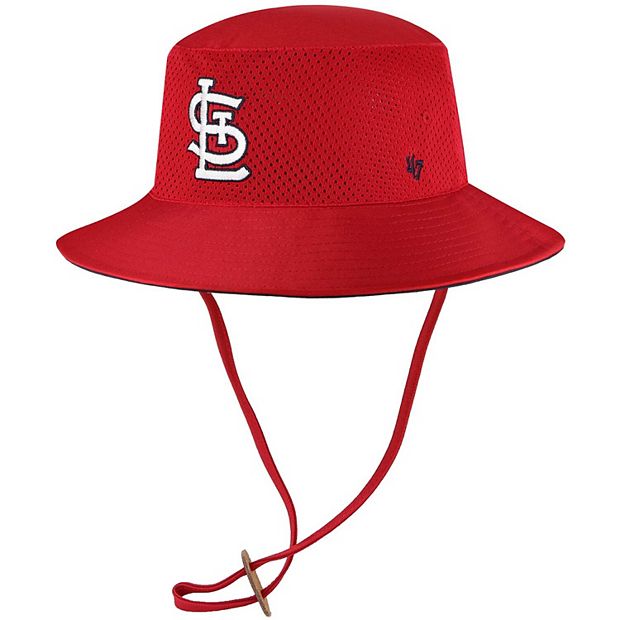 Men's New Era Red St. Louis Cardinals Speed Golfer Trucker Snapback Hat