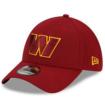 Men's New Era Burgundy Washington Commanders Team Classic 39THIRTY Flex Hat