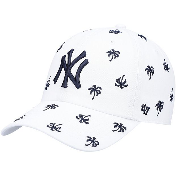 47 Brand Adjustable Cap - Clean Up New York Yankees White