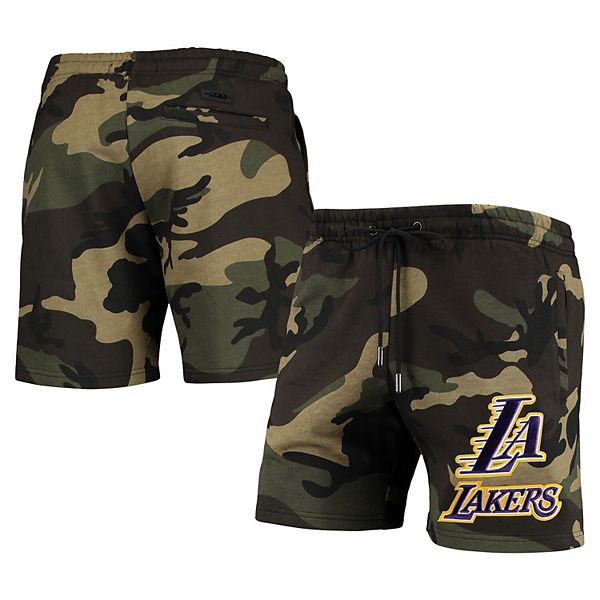 Men's Pro Standard Camo Los Angeles Lakers Team Shorts Size: Large