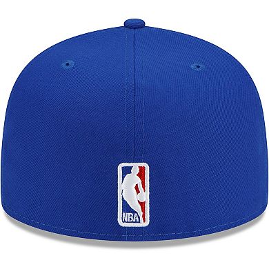 Men's New Era x Just Don Royal Philadelphia 76ers 59FIFTY Fitted Hat