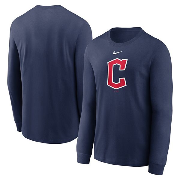 Cleveland Indians UNTUCKit Button-Up Long Sleeve Shirt - Navy
