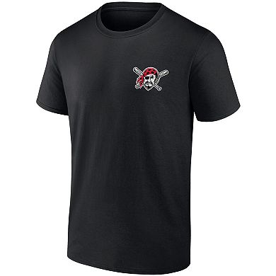Men's Fanatics Branded Black Pittsburgh Pirates Iconic Bring It T-Shirt
