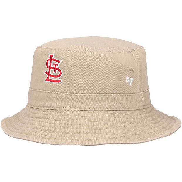 Men's '47 Khaki St. Louis Cardinals Bucket Hat
