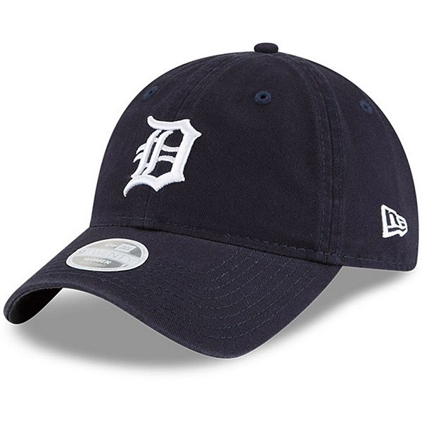 Women's New Era Navy Detroit Tigers Team Logo Core Classic 9TWENTY ...