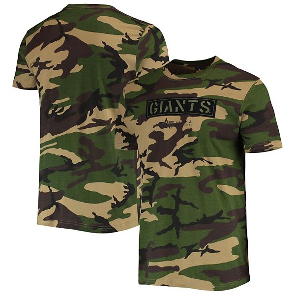 Men's New Era Camo Chicago Cubs Club T-Shirt