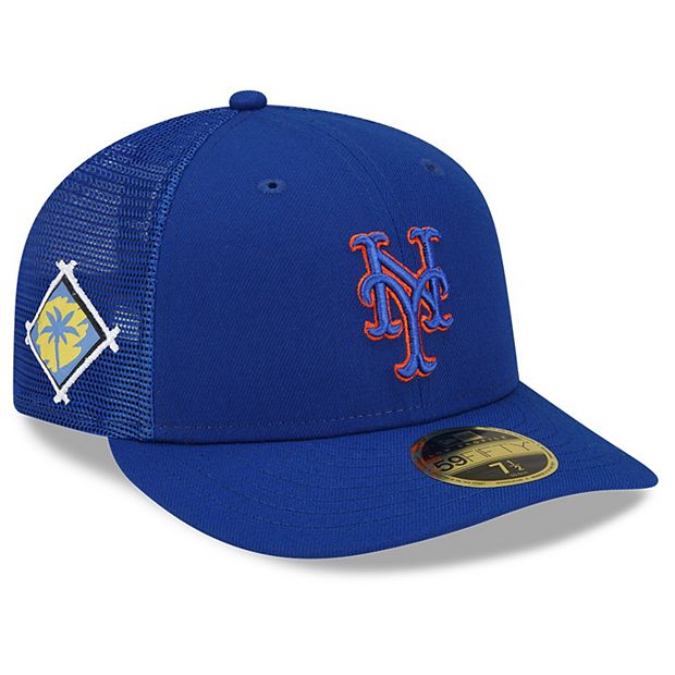 Men's New Era New York Mets Black & White Low Profile 59FIFTY