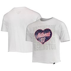 Lids Washington Nationals Soft as a Grape Girls Toddler Ruffle Collar  T-Shirt - Pink