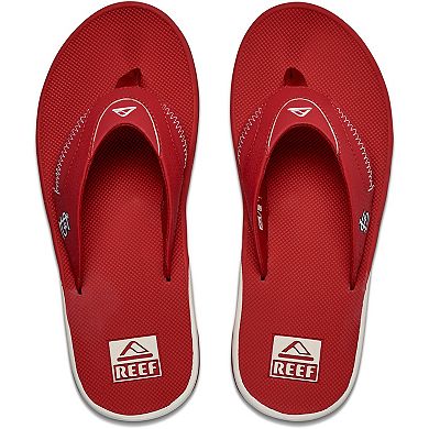 Men's REEF St. Louis Cardinals Fanning Bottle Opener Sandals