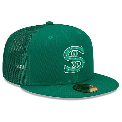 Men's New Era Green Chicago White Sox 2022 St. Patrick's Day On-Field 59FIFTY Fitted Hat