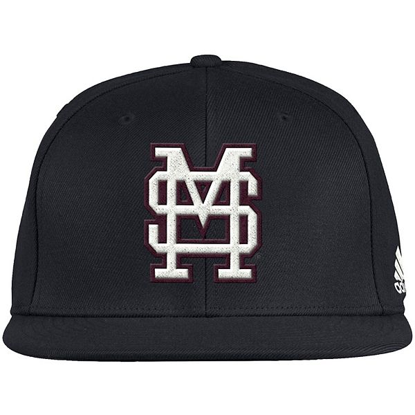 Bulldogs  Mississippi State Adidas Full Button Script Baseball