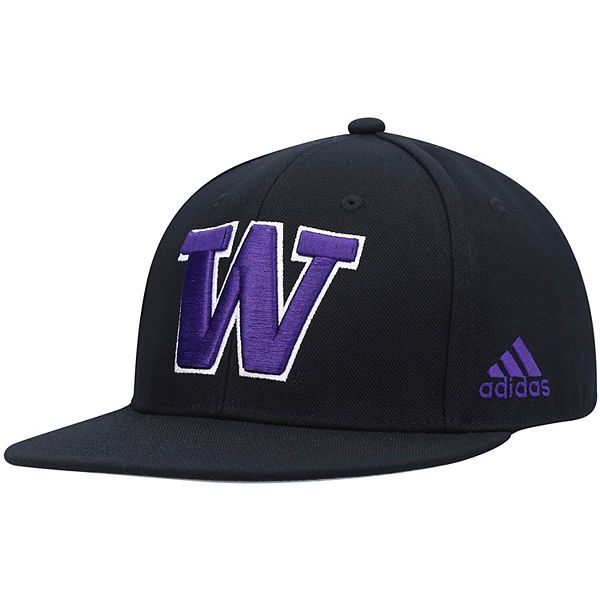 Washington Huskies adidas On-Field Baseball Fitted Hat - Purple