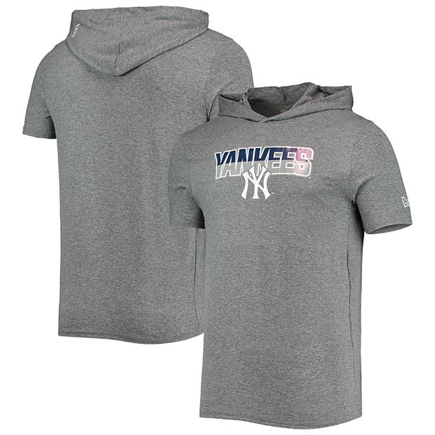 Short sleeve yankees hoodie sale