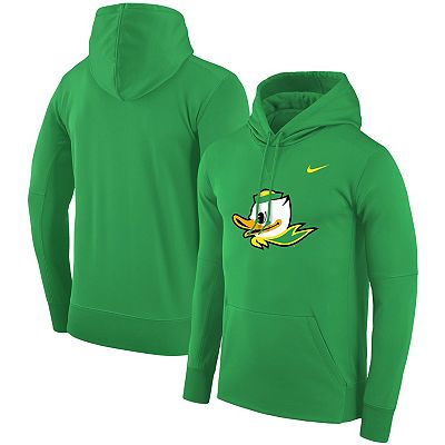 Men s Nike Green Oregon Ducks Alternate Performance Pullover Hoodie