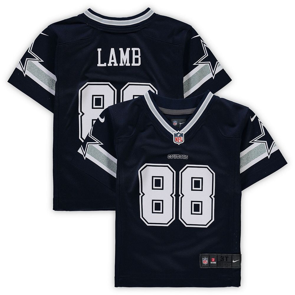 Nike NFL On Field FULLY STITCHED Cedee Lamb Dallas Cowboys 2024 NWT Jersey