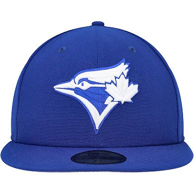 Men's New Era Royal Toronto Blue Jays White Logo 59FIFTY Fitted Hat
