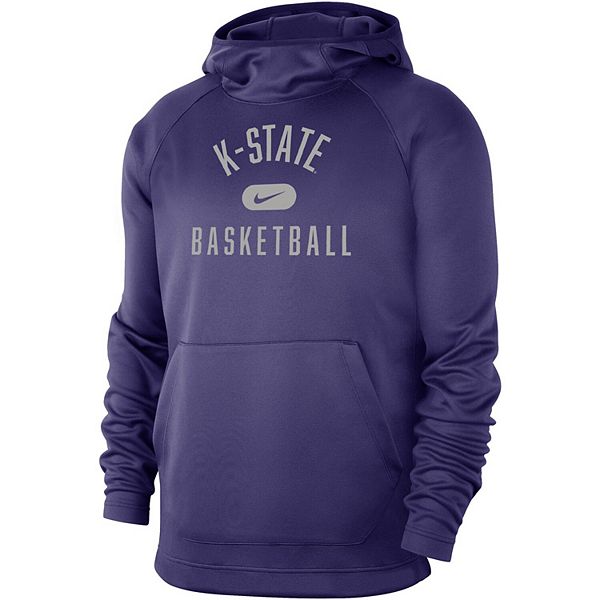 Men's Nike Purple Kansas State Wildcats Spotlight Raglan Pullover Hoodie