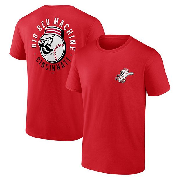 Men's Fanatics Branded Red Cincinnati Reds Iconic Bring It T-Shirt