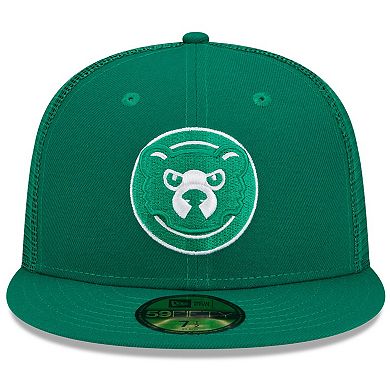 Men's New Era Green Chicago Cubs 2022 St. Patrick's Day On-Field 59FIFTY Fitted Hat