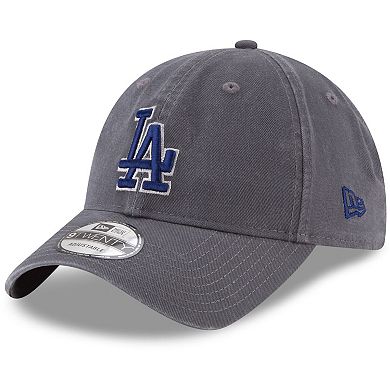Men's New Era Graphite Los Angeles Dodgers Fashion Core Classic 9TWENTY Adjustable Hat