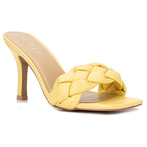 Kohls hot sale yellow sandals