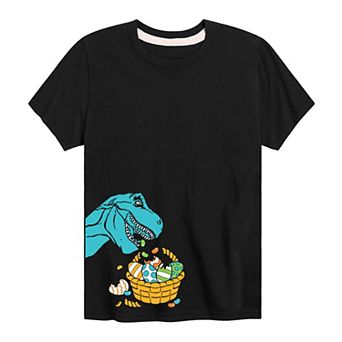 Boys 8-20 Dinosaur Easter Basket Graphic Tee