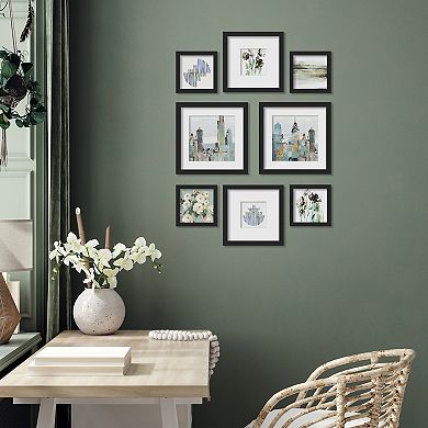 Americanflat New York City In Bloom Framed Wall Art 8-piece Set