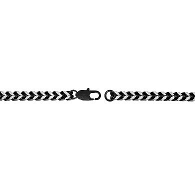 Men's LYNX Stainless Steel 5 mm Foxtail Chain Bracelet
