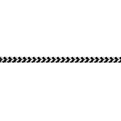 Men's LYNX Stainless Steel 5 mm Foxtail Chain Bracelet