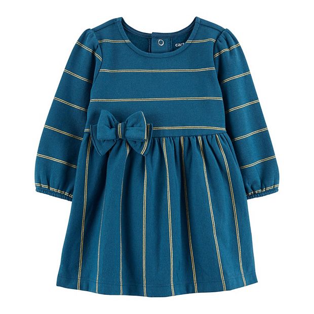 Baby & Toddler Girl Carter's Glitter Fleece Dress
