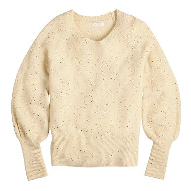 Women's LC Lauren Conrad Sparkle Crewneck Sweater