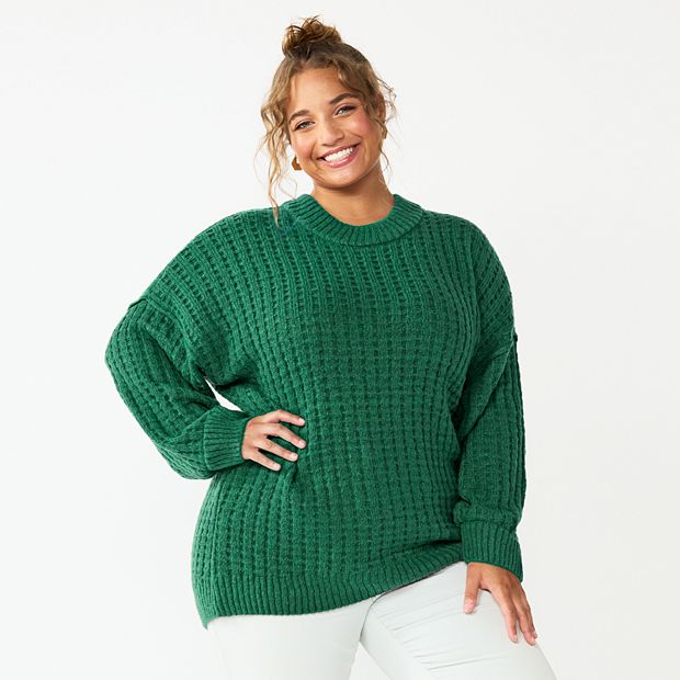 Kohls oversized on sale sweaters