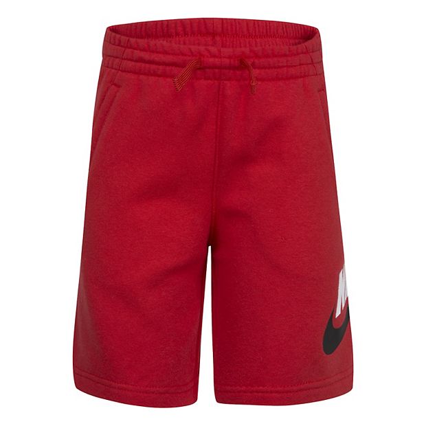 Nike Club shorts in red