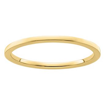 Stacks & Stones 10k Gold 1.2 mm Flat Stackable Band