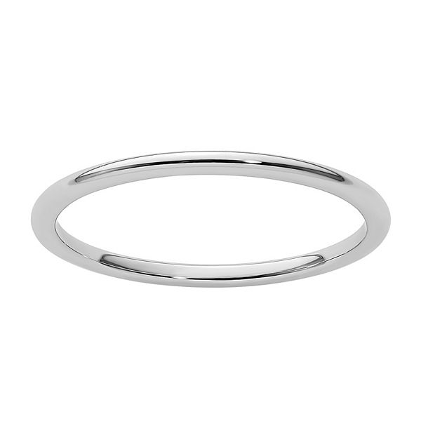 Stacks & Stones 10k Gold 1.2 mm Half Round Stackable Band