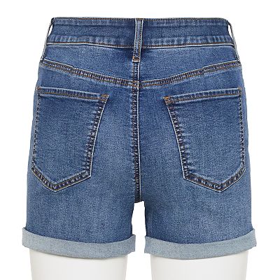Juniors Adaptive SO Easy Dressing Midi Jean Shorts