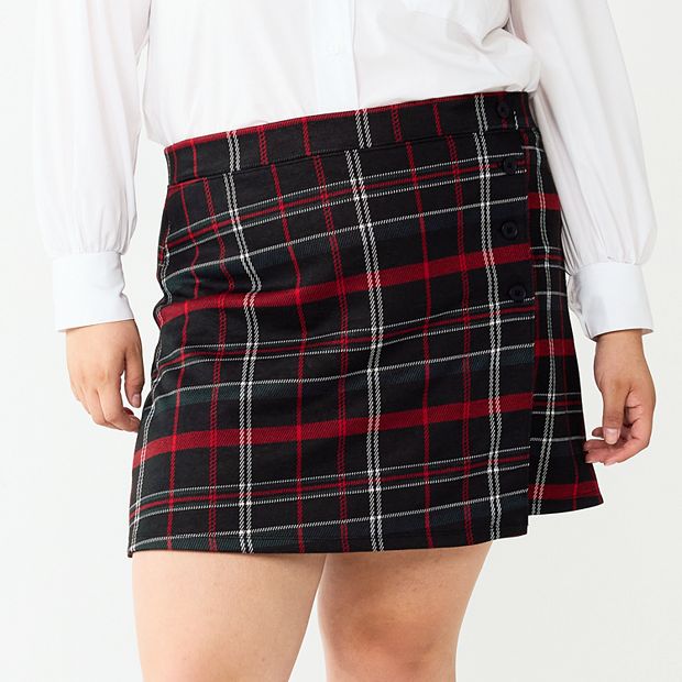 Kohls red outlet skirt