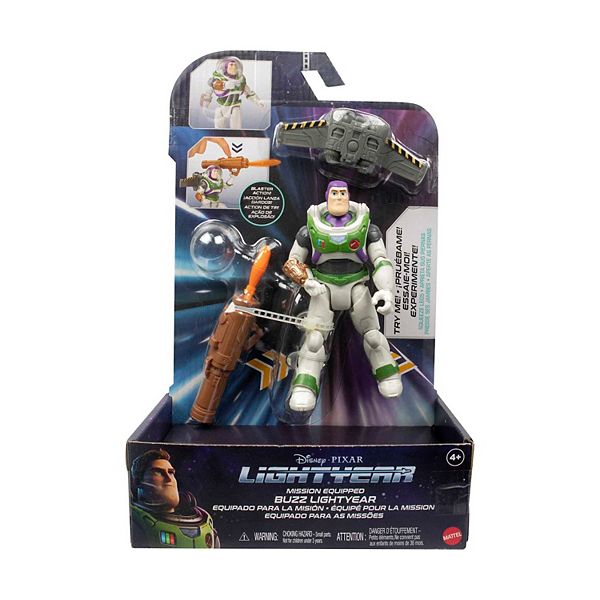 Disney Pixar Lightyear Mission Equipped Buzz Lightyear Figure By Mattel